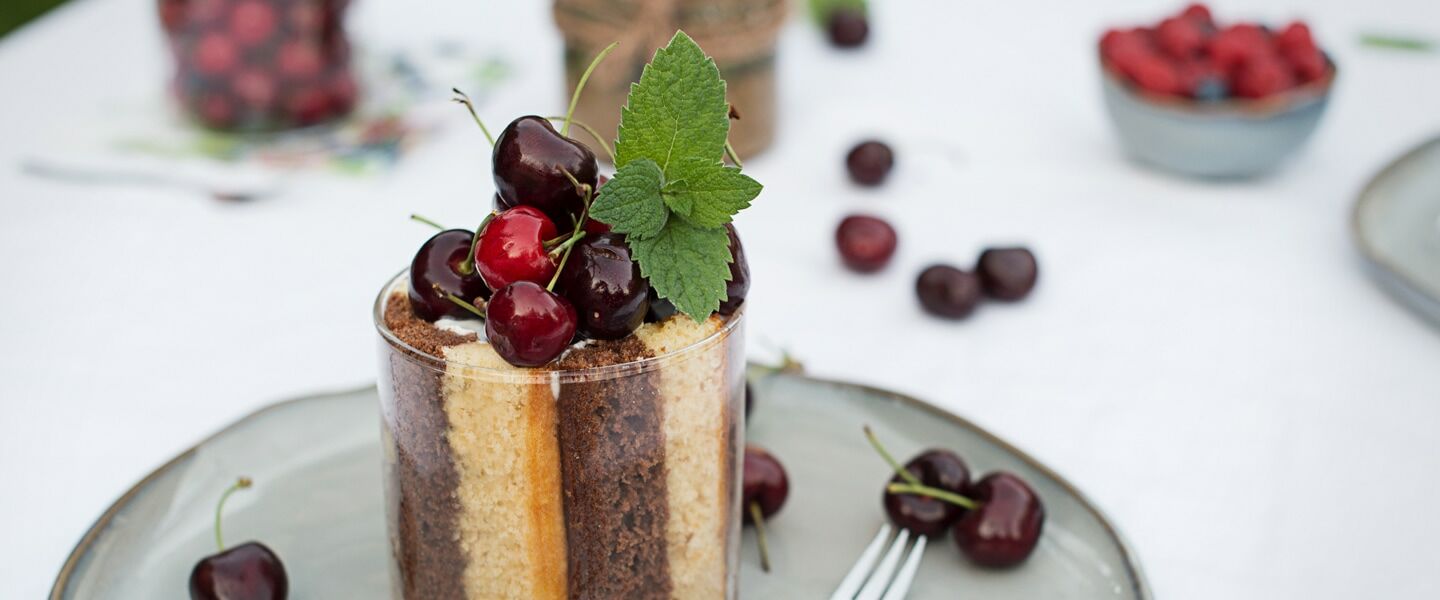 Ölz Mini Kuchen Marmor Schichtdessert 
