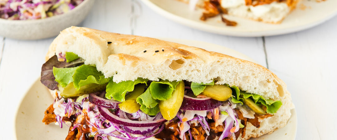 Ölz Fladenbrot mit Pulled Pork