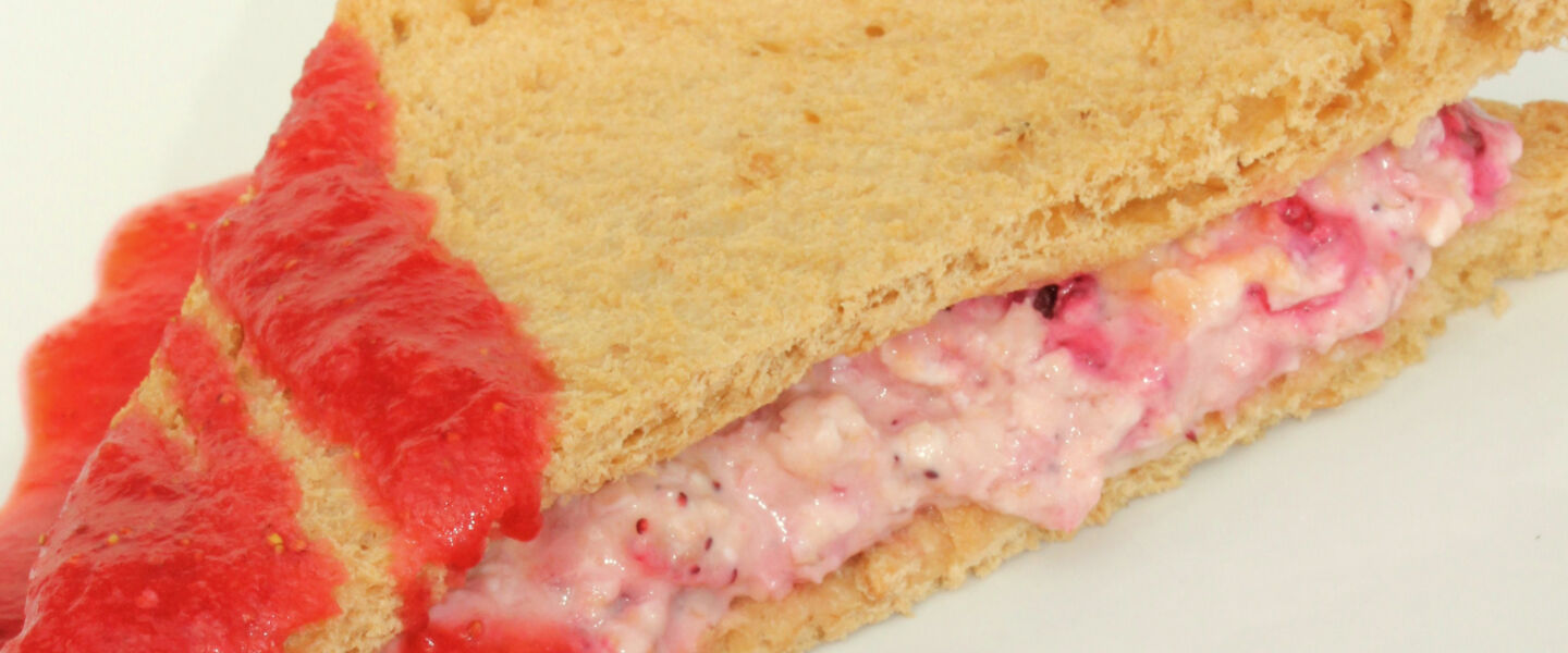 Fruchtmüsli - Sandwich der perfekte Start in den Tag