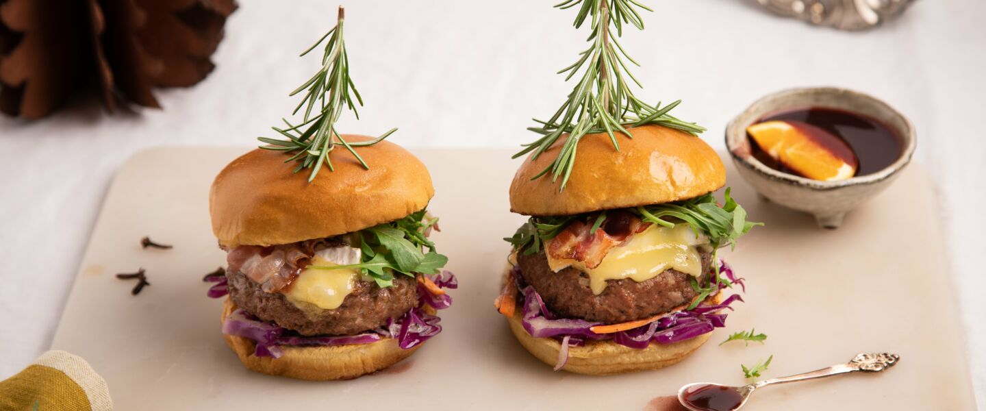 Ölz Brioche Burger Brötle "Weihnachtsburger"