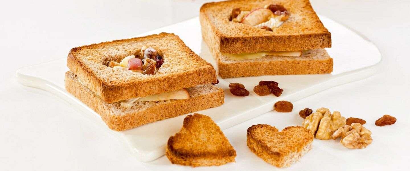 Ölz Dinkel Toast Herzen schnell und einfach
