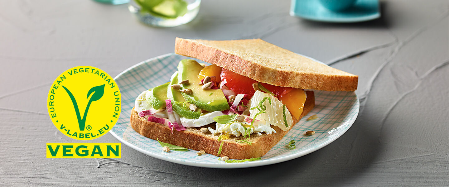 Ölz Toast vegan belegt