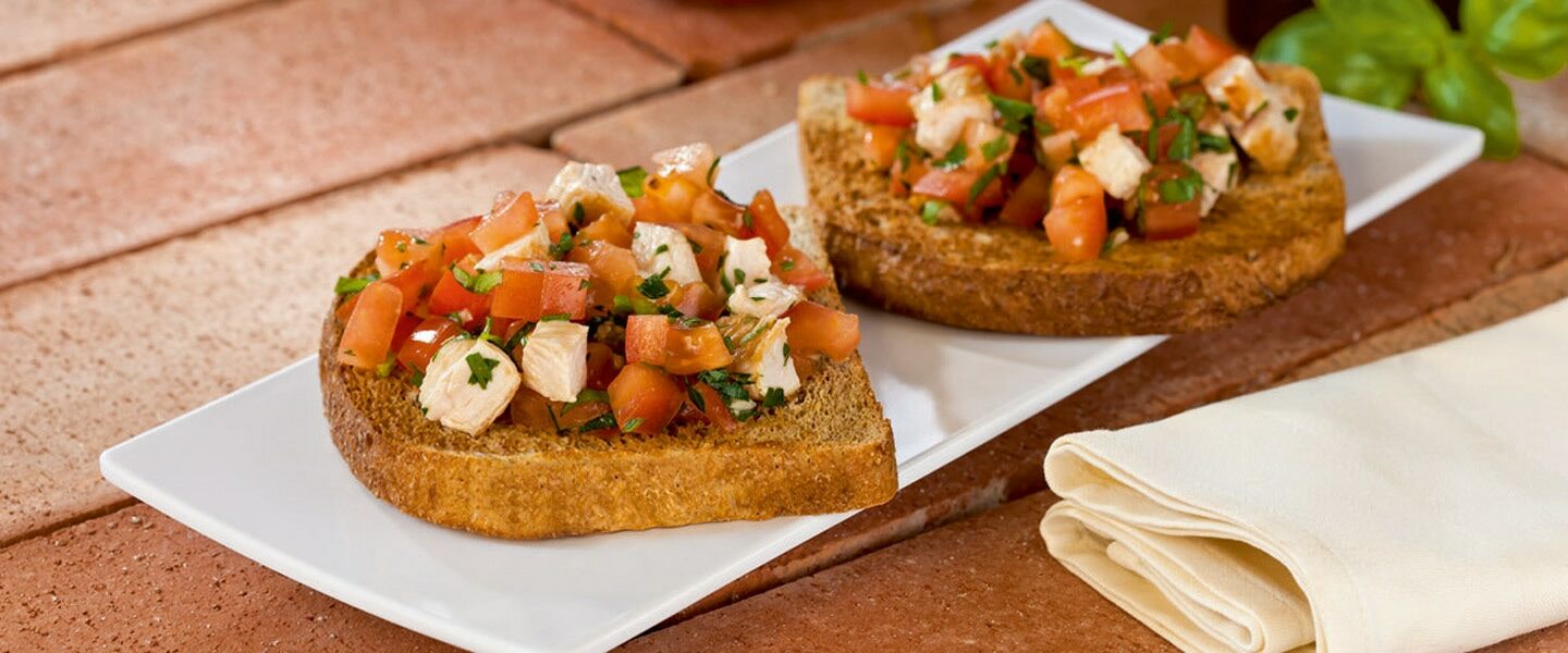 Ölz Mehrkorn Toast Bruschetta 