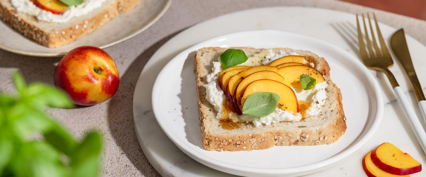 Dinkelbrot mit Ricotta_u_Pfirsich-3