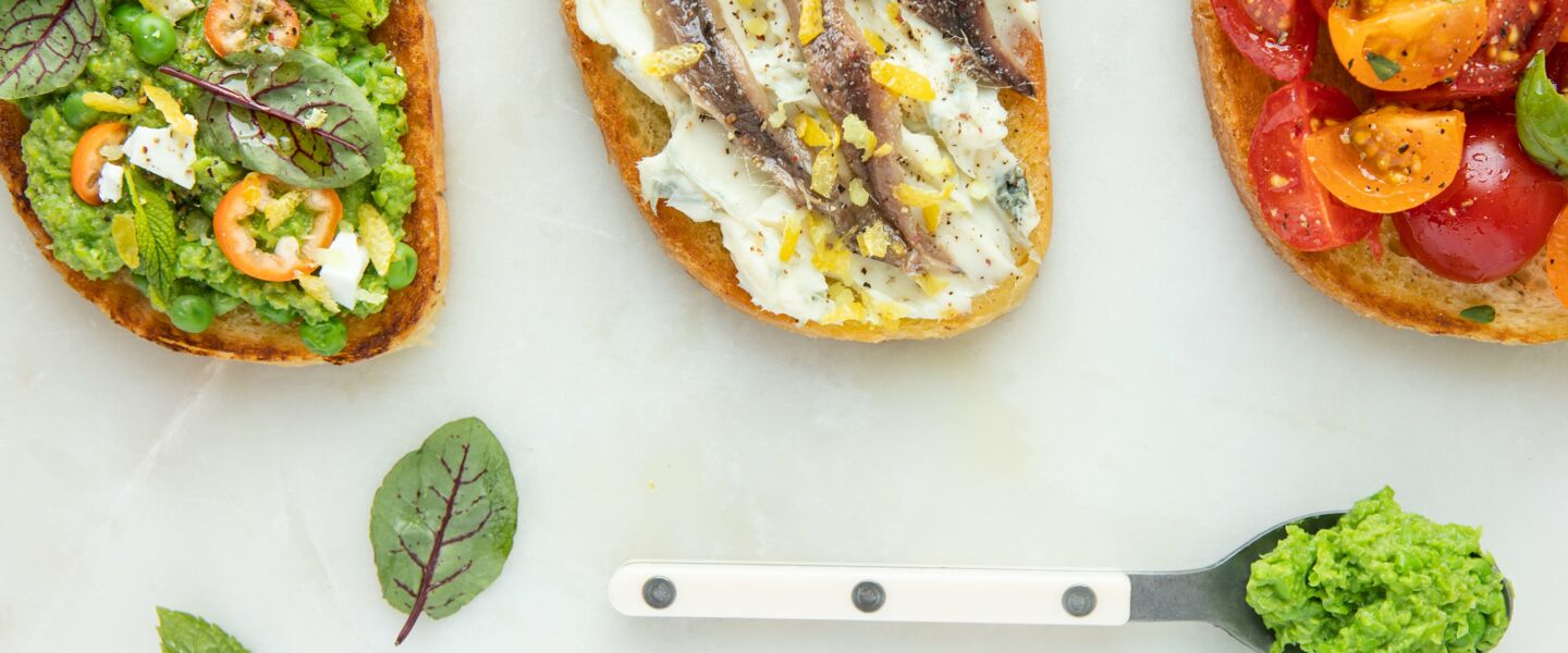 Ölz Weißbrot als typisch italienisches Bruschetta