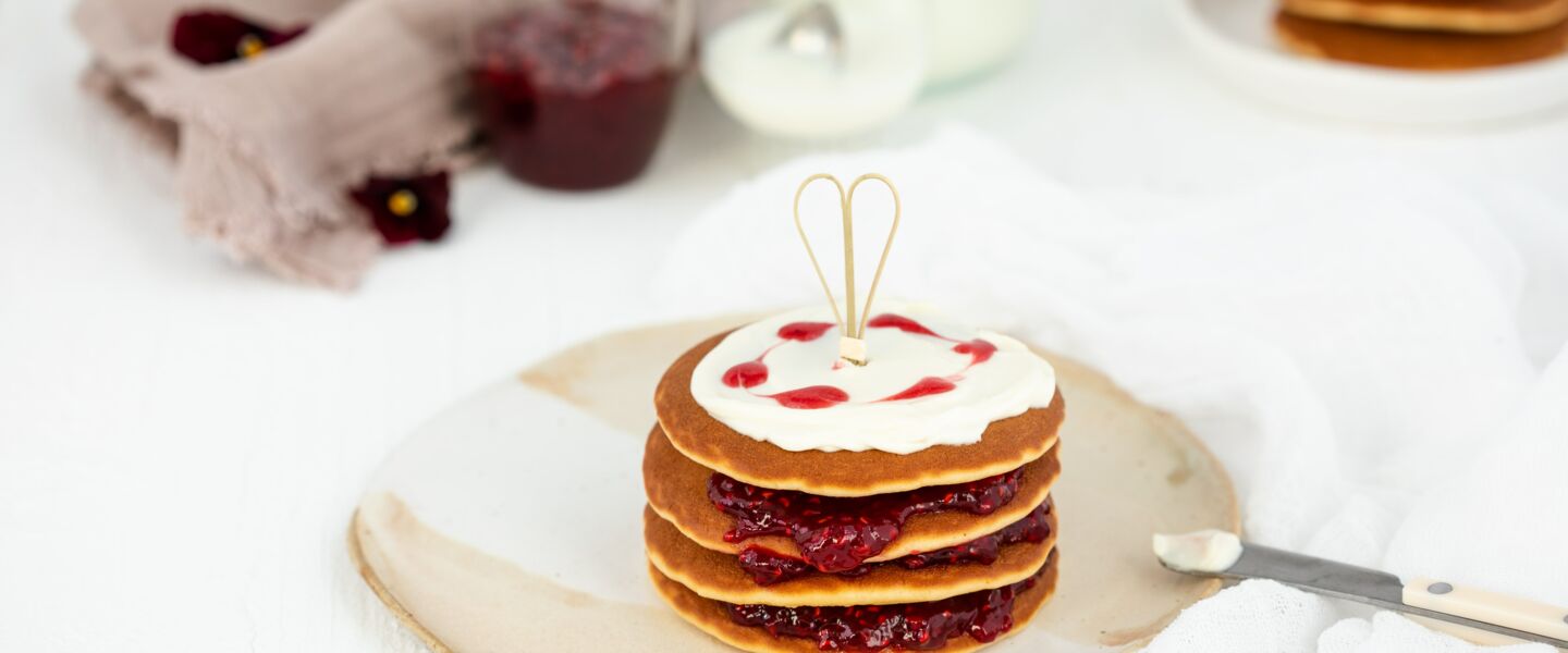 Süßes Frühstück mit Ölz Pancakes