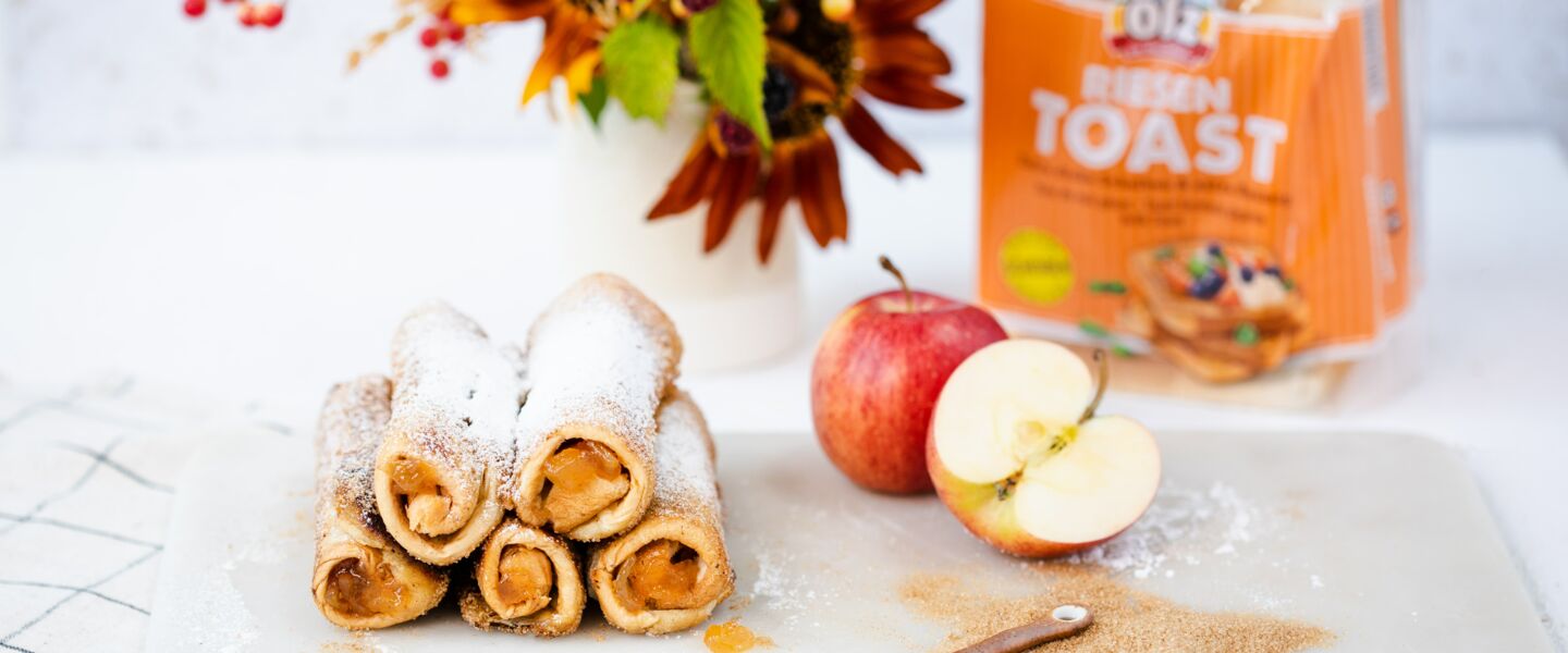 Ölz Riesen Toast Sticks mit Apfel-Zimt Füllung