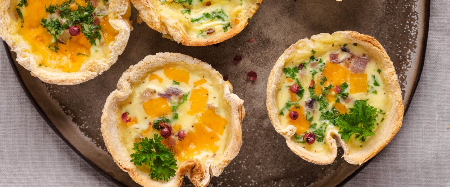 Ölz Butter Toast Mini Quiches