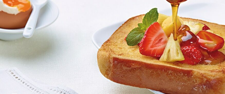 Ölz RIESEN TOAST French Toast mit Früchten
