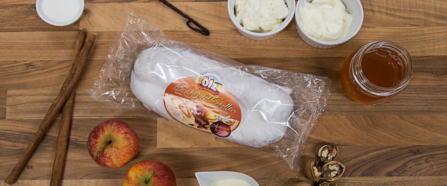 Ölz Bratapfel Stollen als Bratapfel Tiramisu