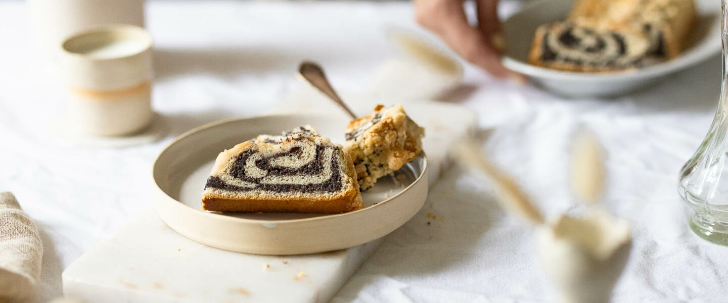 Ölz Mohn Streuselkuchen