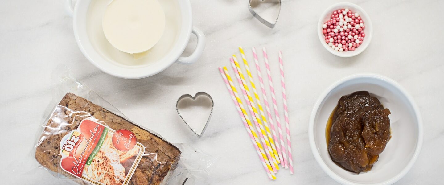 Ölz Marmorkuchen als Cake Pops