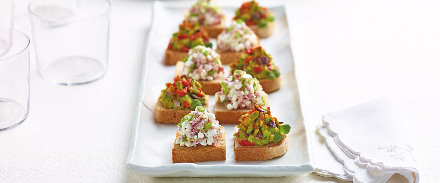 Ölz Dinkel Toast Canapé-Brunch-Mix