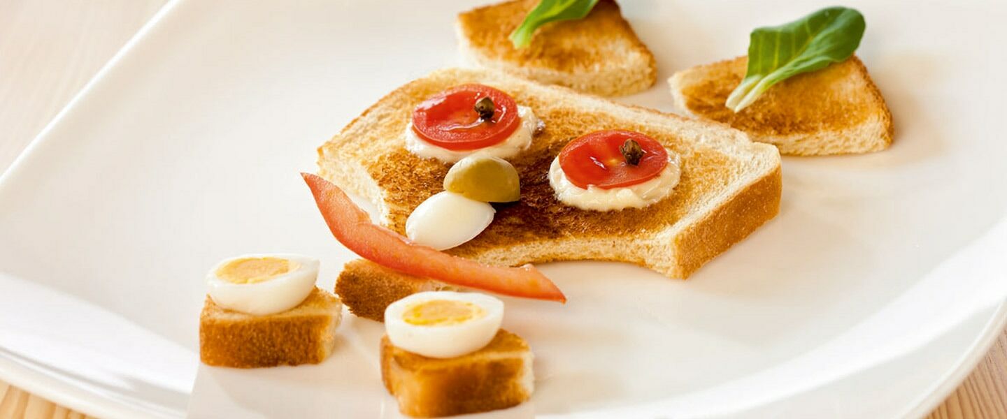 Ölz Hotel Toast-Eule lustig anzuschaun und schmeckt auch oben drein noch gut