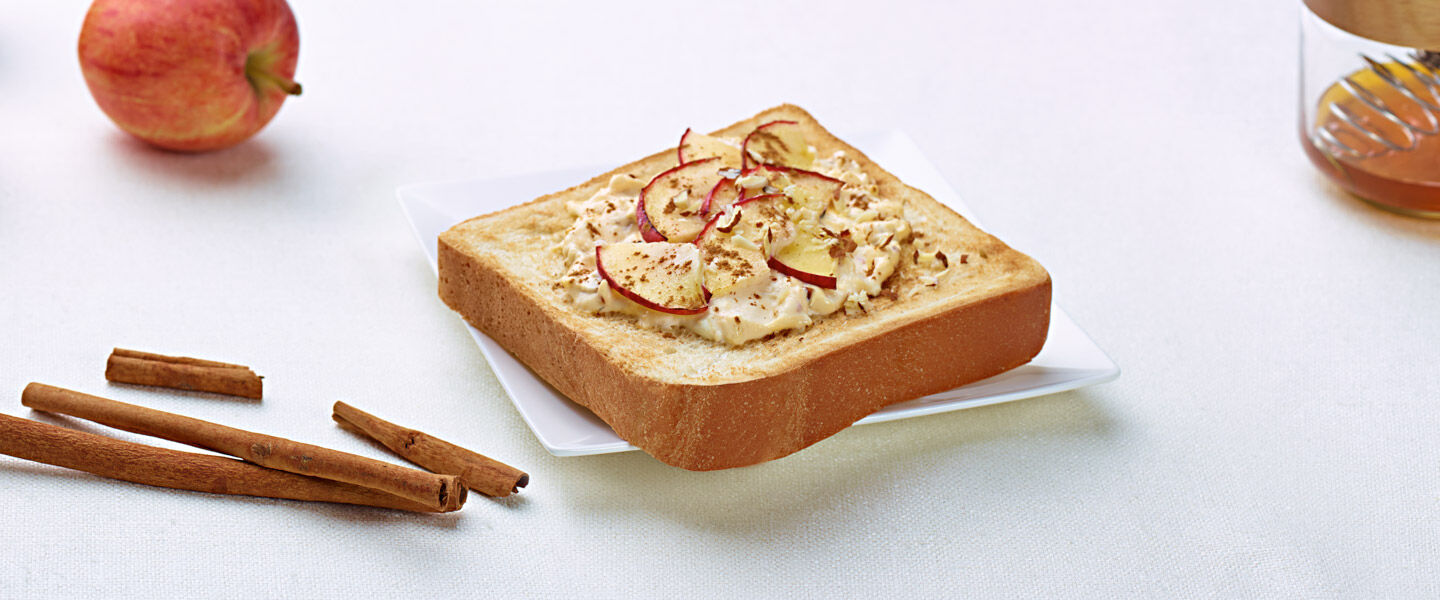 Ölz RIESEN TOAST mit Honig-Topfen