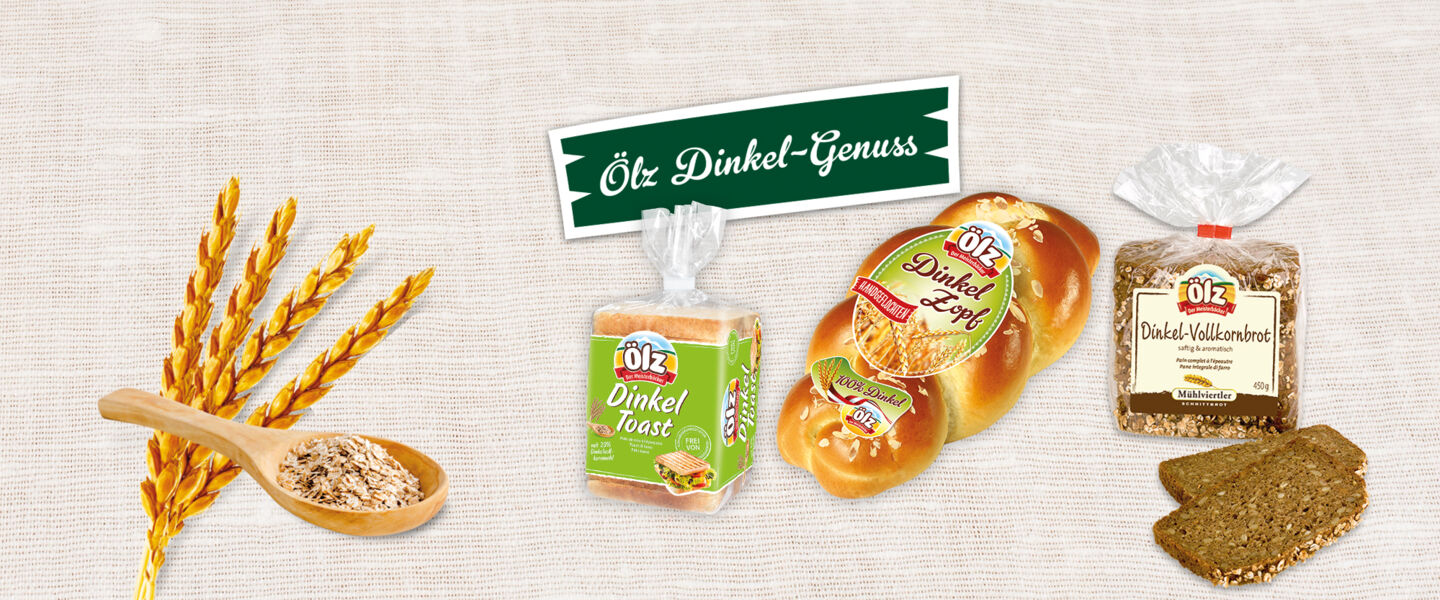 Ölz Dinkel Produkte
