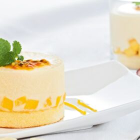Ölz Frischeiwaffeln Maracuja-Mango Törtchen Ölz Frischeiwaffeln Maracuja-Mango Törtchen