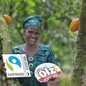 Fairtrade Kakaobäuerin Victorienne Fle