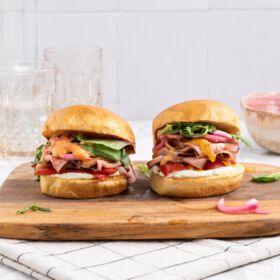 Brioche Burger Brötle_Roastbeef Brioche Burger Brötle_Roastbeef