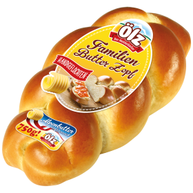 Ölz Familien Butter Zopf - Familienfrühstück