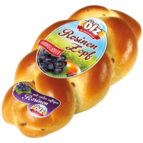 Ölz Meisterbäcker Rosinenzopf 600g Export