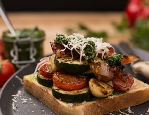 Ölz Riesen Toast mit gegrilltem Gemüse