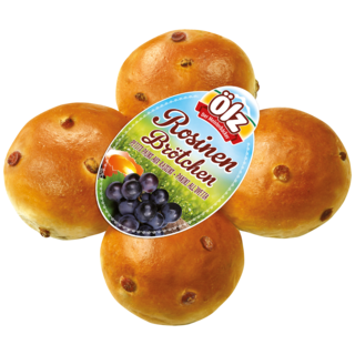 Ölz Meisterbäcker Rosinenbrötchen 250g Ölz Meisterbäcker Rosinenbrötchen 250g