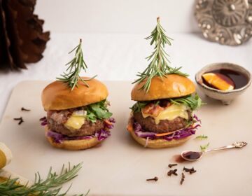 Ölz Brioche Burger Brötle "Weihnachtsburger"