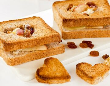 Ölz Dinkel Toast Herzen schnell und einfach