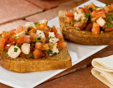 Ölz Mehrkorn Toast Bruschetta 