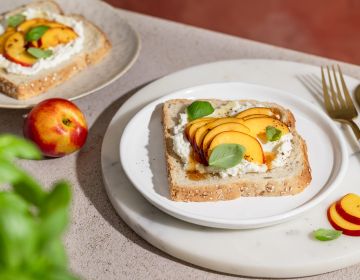 Dinkelbrot mit Ricotta_u_Pfirsich-3