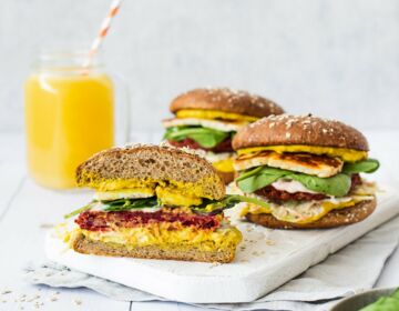 Veganes Grill Rezept mit Ölz Eiweiß Burger Brötle