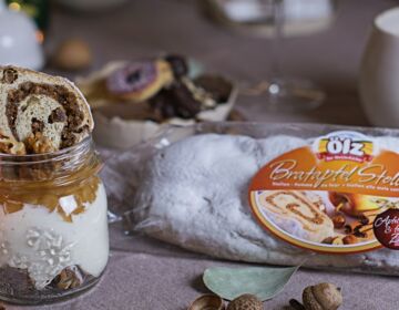 Ölz Bratapfel Stollen als Bratapfel Tiramisu