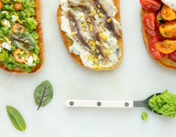 Ölz Weißbrot als typisch italienisches Bruschetta