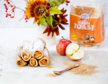 Ölz Riesen Toast Sticks mit Apfel-Zimt Füllung