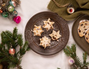 Ölz Winter Stollen Sternkekse