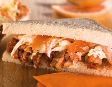 Ölz Super Soft Sandwich mit Seitan & Cole Slaw