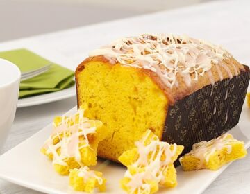 Ölz Winterkuchen Orange mit Orangenpunsch Glasur