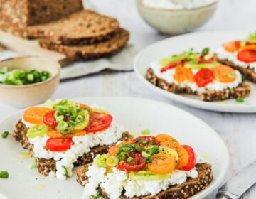 Ölz Eiweißbrot mit Cottage Cheese 