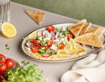 Loaded Hummus mit Mehrkorntoast-3