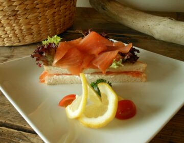 Gustoeck Räucherlachssandwich