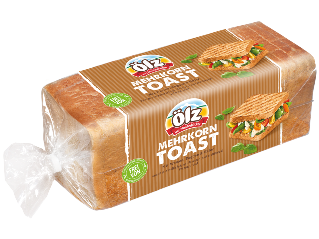 Ölz Mehrkorn Toast 500g - Rudolf Ölz Meisterbäcker GmbH & Co KG